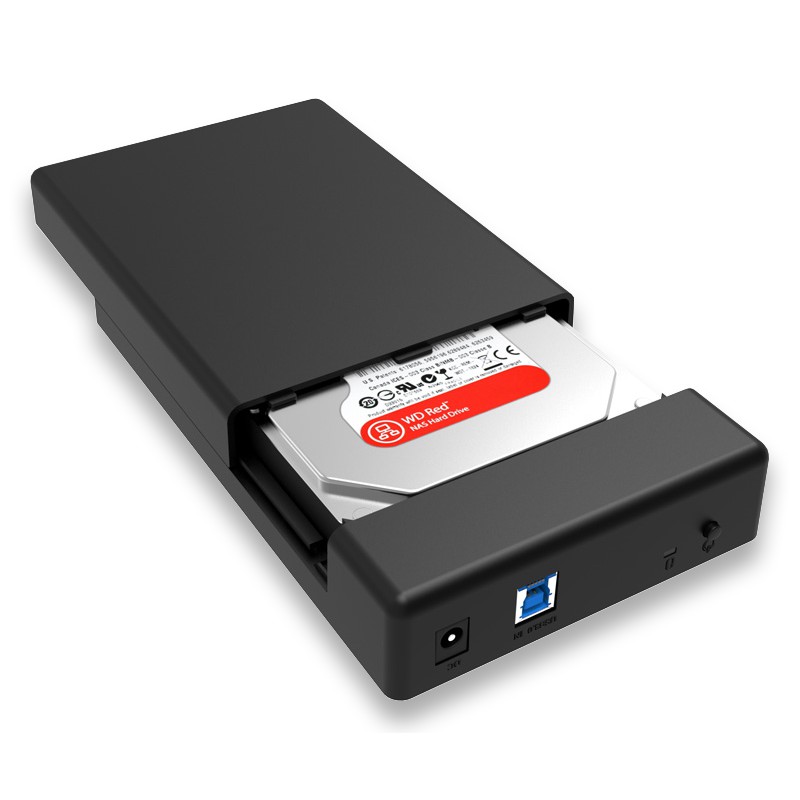 Hộp ổ cứng 3.5&quot; và 2.5&quot; SATA 3 USB 3.0 ORICO 3588US3-BK( ĐEN) - Nhà Phân Phối Chính Hãng