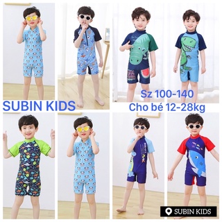 (Hàng QC, sẵn) bộ bơi liền thân bé trai SBBT17 sz 12-28kg đồ bơi cho bé trai đẹp (giao hỏa tốc) SUBIN kids
