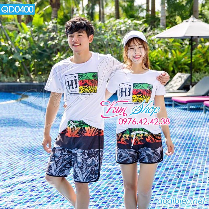Quần đôi, áo đôi đi biển | BigBuy360 - bigbuy360.vn