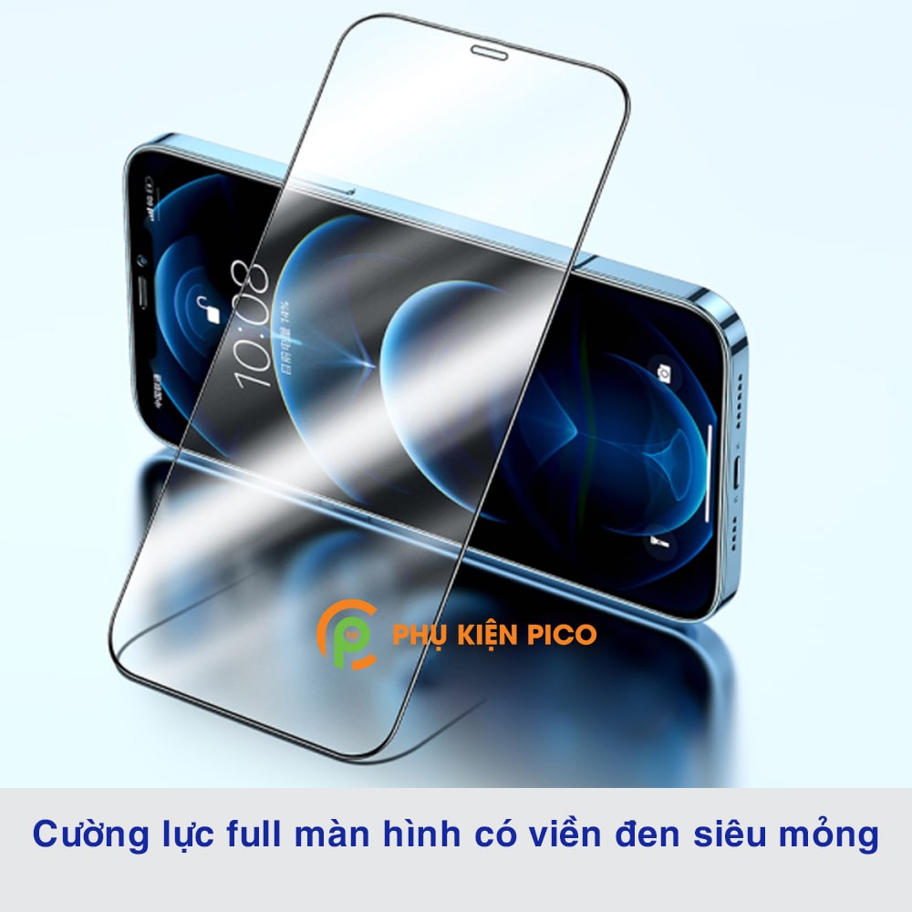 Kính cường lực Iphone 12 Pro Max chính hãng Nillkin full màn hình và khung viền camera cho Iphone 12 Pro Max - Combo2