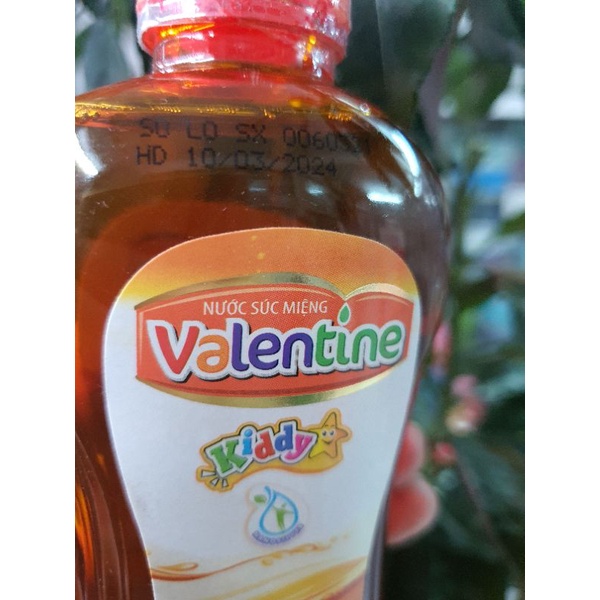 Nước súc miệng Valentine cho trẻ 250ml - Đông Anh Pharmart