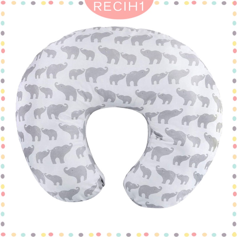 Gối Chữ U 100% Cotton Cho Bé Uống Sữa