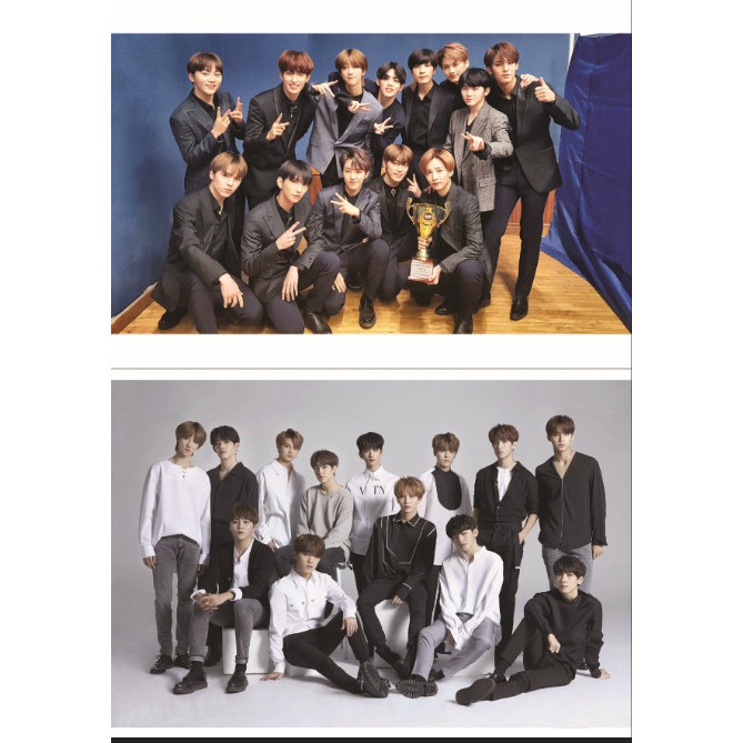 Poster khổ A5 ảnh nhóm nhạc SEVENTEEN full 10 ảnh (CÓ IN THEO YÊU CẦU)