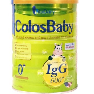 Sữa non ColosBaby 0+ 600IgG 800g thumbnail