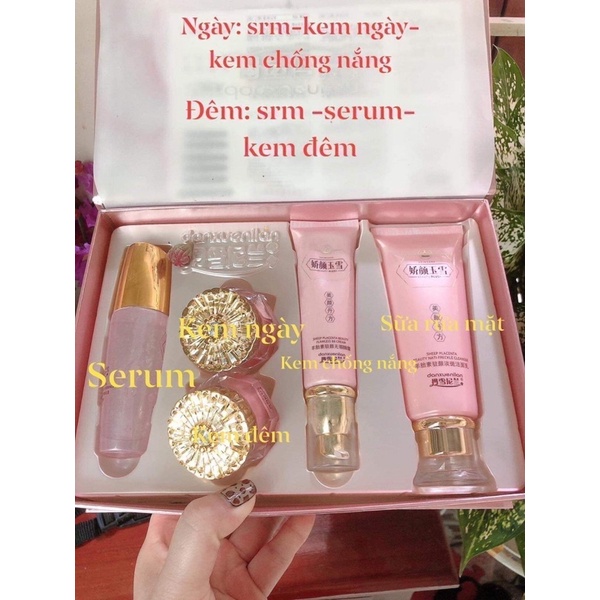 Bộ Mỹ phẩm Hoàng Cung VIP Hồng kim cương