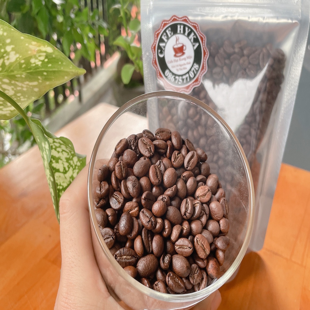 Robusta Fine, đậm đầm thơm, cà phê hạt rang mộc nguyên chất