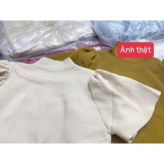 Áo len Mongtoghi tay phồng