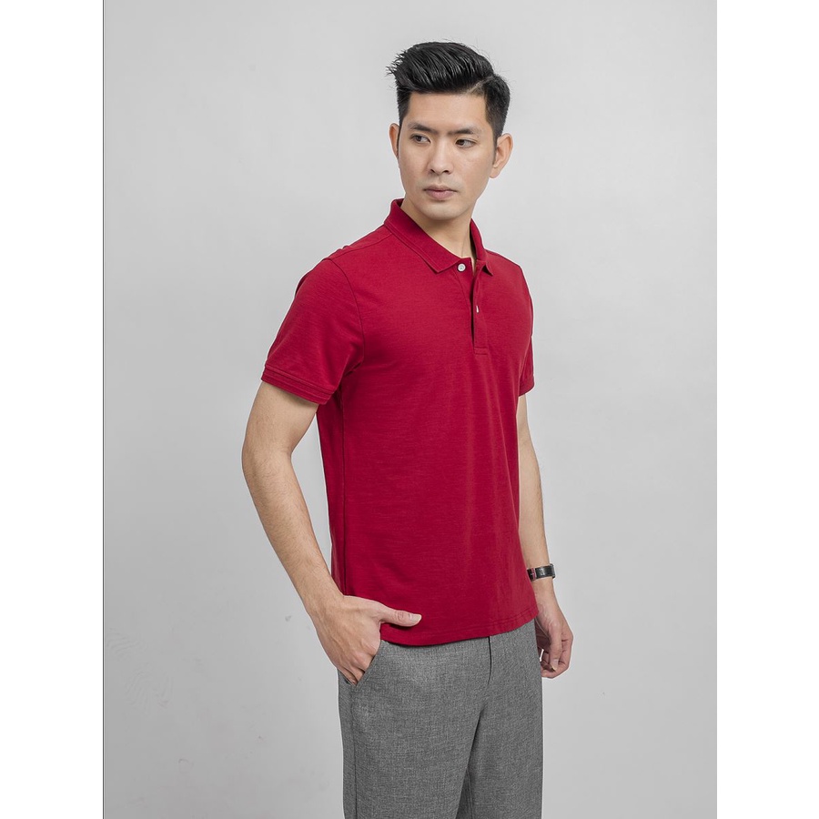 Áo Thun Nam Có Cổ Polo Nam Ngắn Tay Aristino APS019S9 Trơn Màu Vải CVC Cao Cấp Chất Lượng Dáng Regular Fit Suông Nhẹ