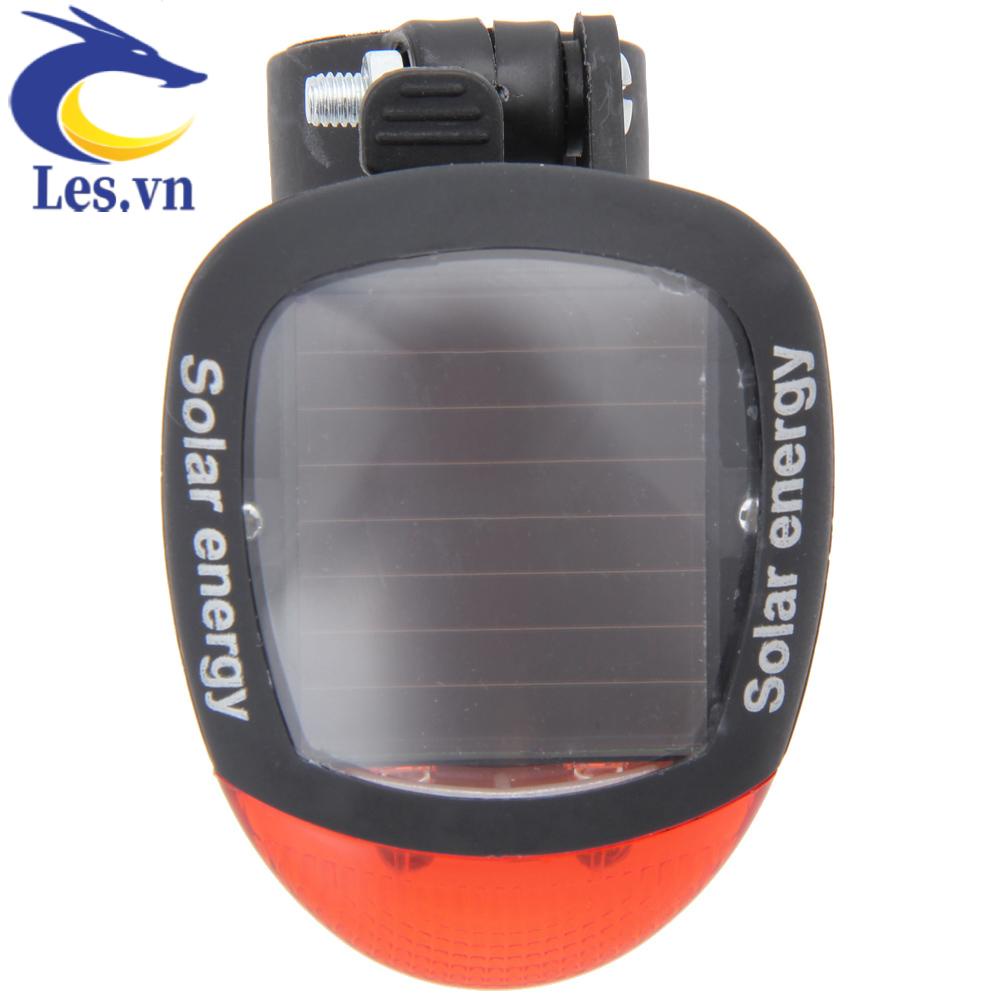 Đèn LED 2 Bóng Sử Dụng Năng Lượng Mặt Trời Cho Đuôi Xe Đạp