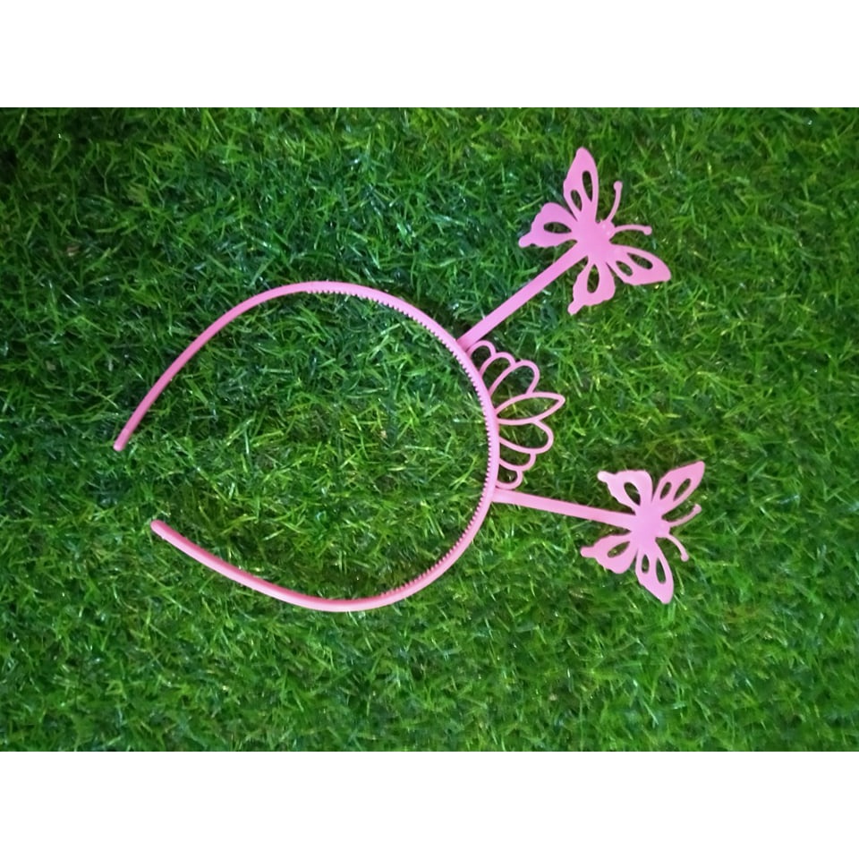 Đồ chơi cánh bướm 2 lớp 6 cánh nhiều màu sắc kèm bờm gậy phép cho bé