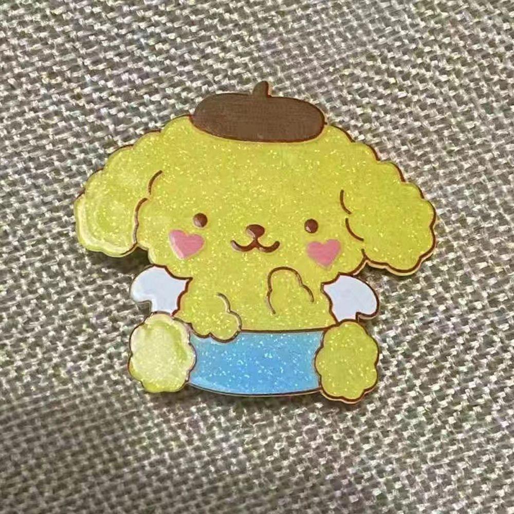 Kẹp Tóc Hình Hoạt Hình Melody Màu Dạ Quang Phong Cách Hàn Quốc Cho Bé