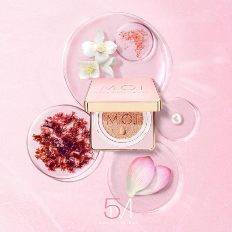 ❌❌ 1 cushion tặng 1 cushion - Phấn phủ 𝟱𝗠 𝗕𝗮𝗯𝘆 𝗦𝗸𝗶𝗻 𝗖𝘂𝘀𝗵𝗶𝗼𝗻 - M.O.I | BigBuy360 - bigbuy360.vn
