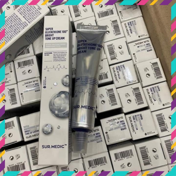 Kem Dưỡng Da Siêu Trắng SUR MEDIC Glutathione 100TM Bright Tone Up Cream - 40ml [ Auth Hàn Quốc ] | BigBuy360 - bigbuy360.vn