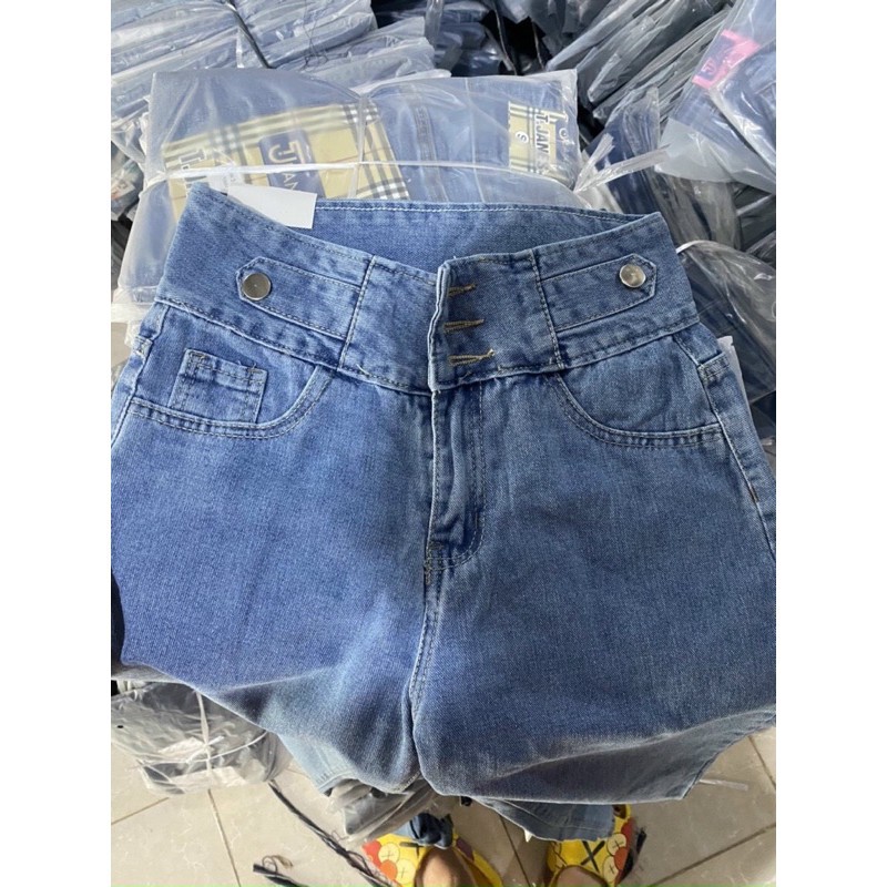 ❤️FREESHIP❤️ Quần bagy cạp siêu cao đỉa cạp 2 bên sẵn hàng tại shop _hàng sẵn