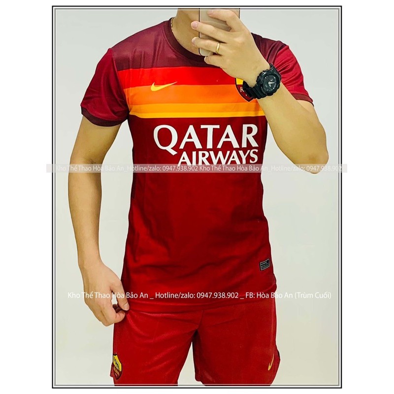 Freeship/ Bộ quần áo bóng đá Đội tuyển Qatar hàng cao cấp