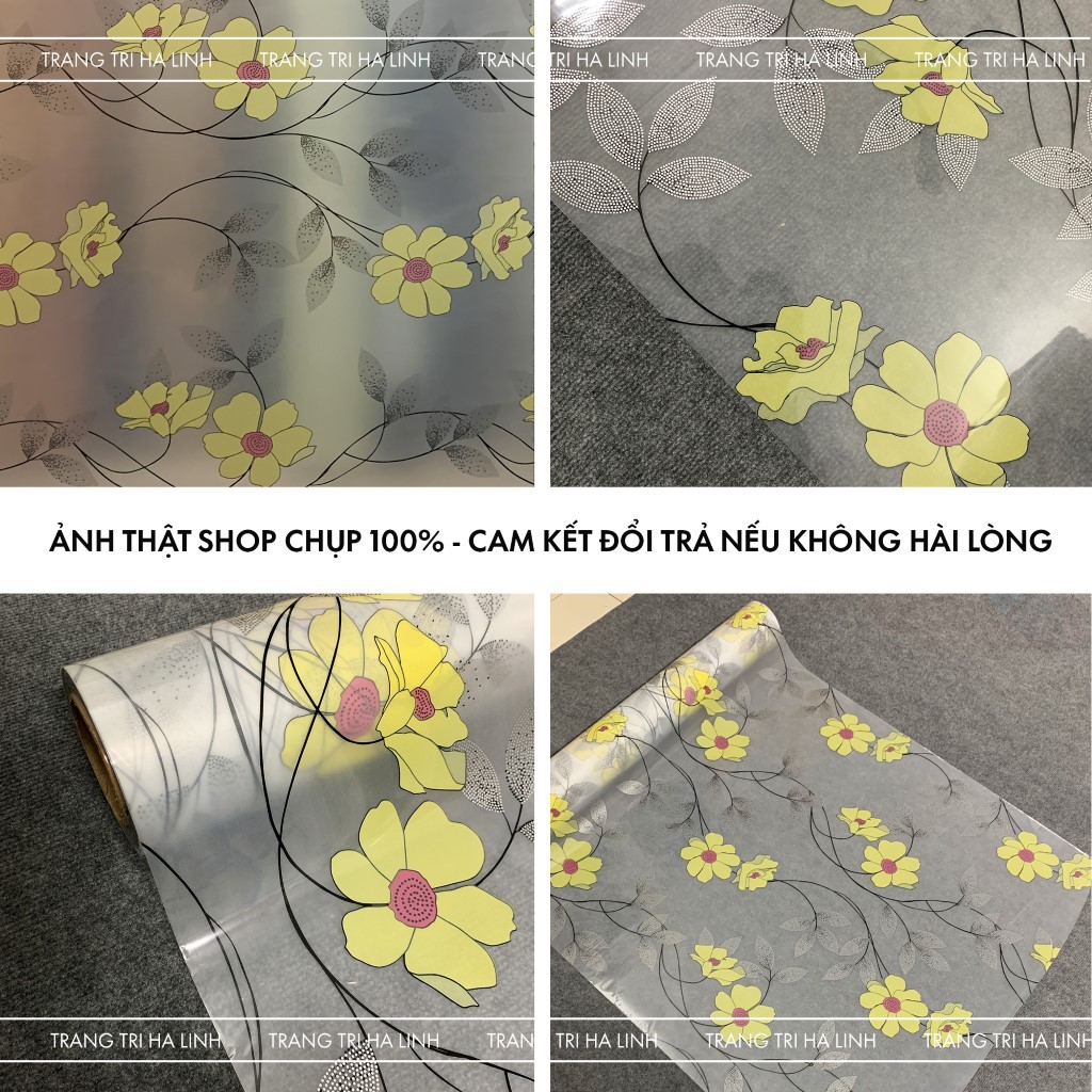 Decal dán kính mờ hoa văn 3d dán cửa sổ nhiều mẫu đẹp chọn lọc giá rẻ 90cmx50cm | BigBuy360 - bigbuy360.vn