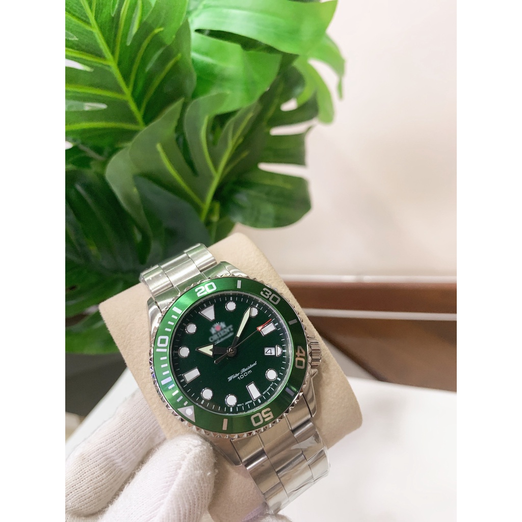 Đồng hồ nam orient automatic triton dây thép , size 42mm