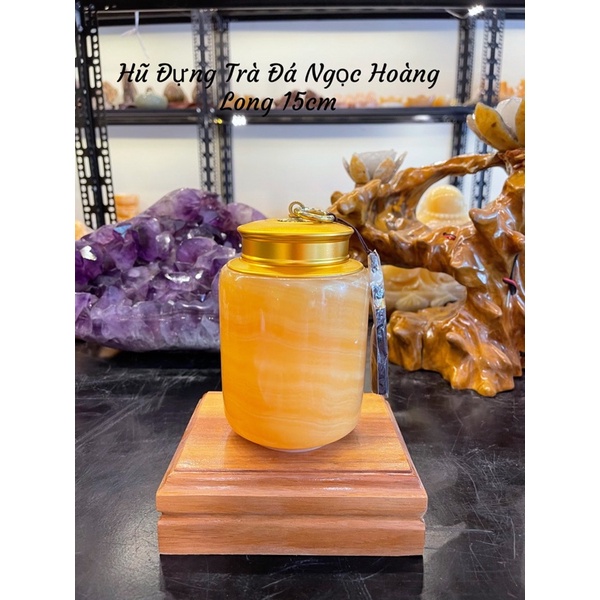 Hũ Đựng Trà Đá Ngọc Hoàng Long Phong Thuỷ