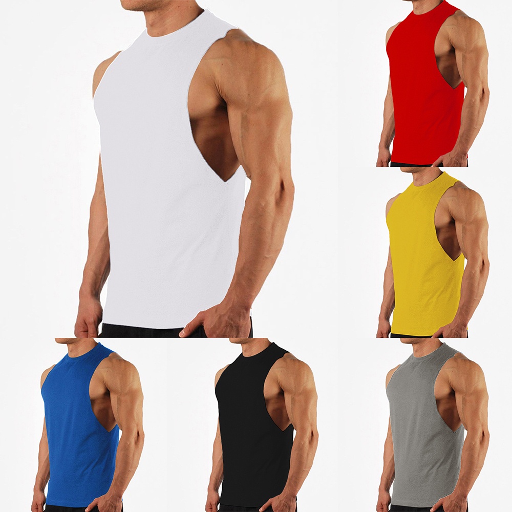 Áo Ba Lỗ Nam Vải Cotton Cỡ M-3XL