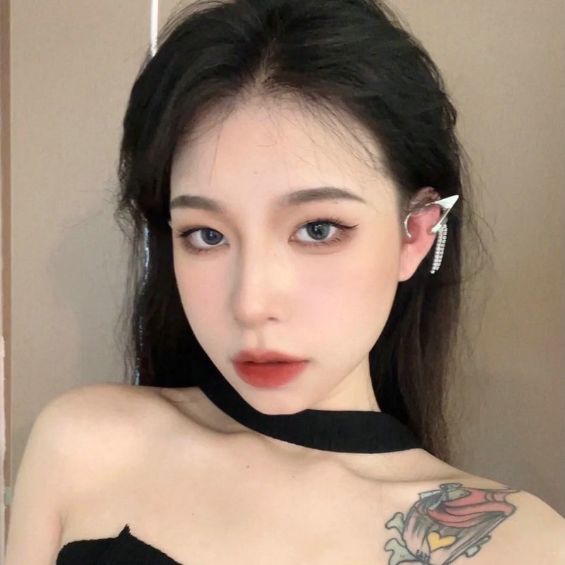 Khuyên Vành Tai Hình Elf Phong Cách Harajuku Hip Hop Cá Tính