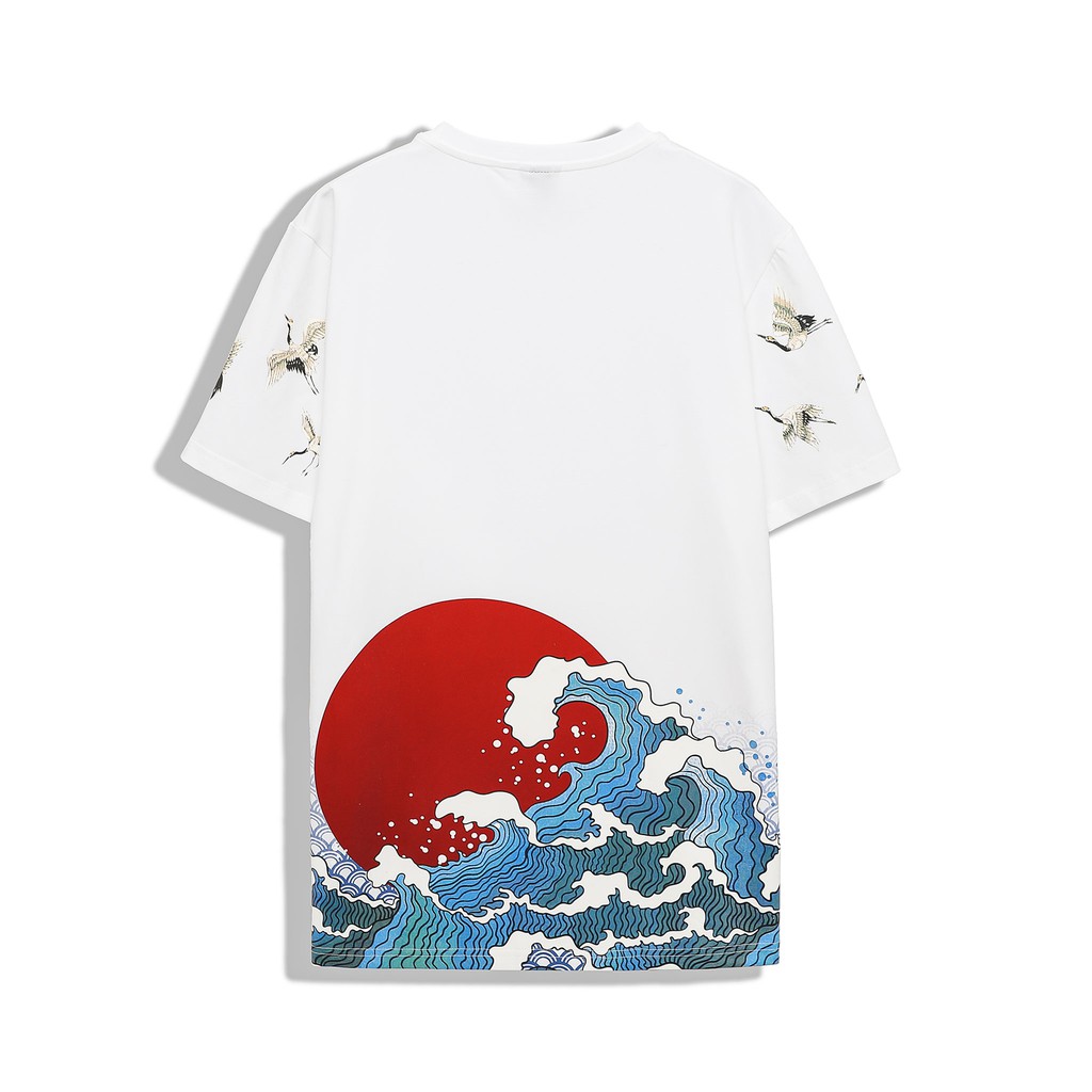 Áo Thun Nam CổTròn INF In Biển Cò,Vải Cotton Co Giãn Form Regular AT010571 ,SOMEHOW