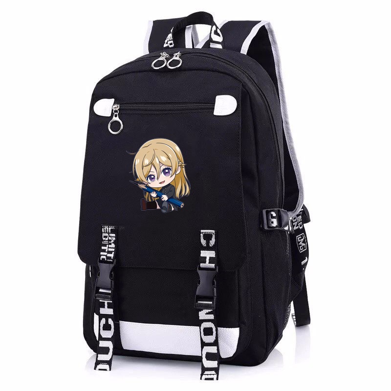 Balo nam nữ in hình BLUE PERIOD chibi anime cặp sách đi học
