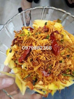 Gà khô cay