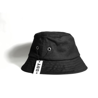 Mũ vải, mũ  bucket trơn, nón vải trơn màu đen