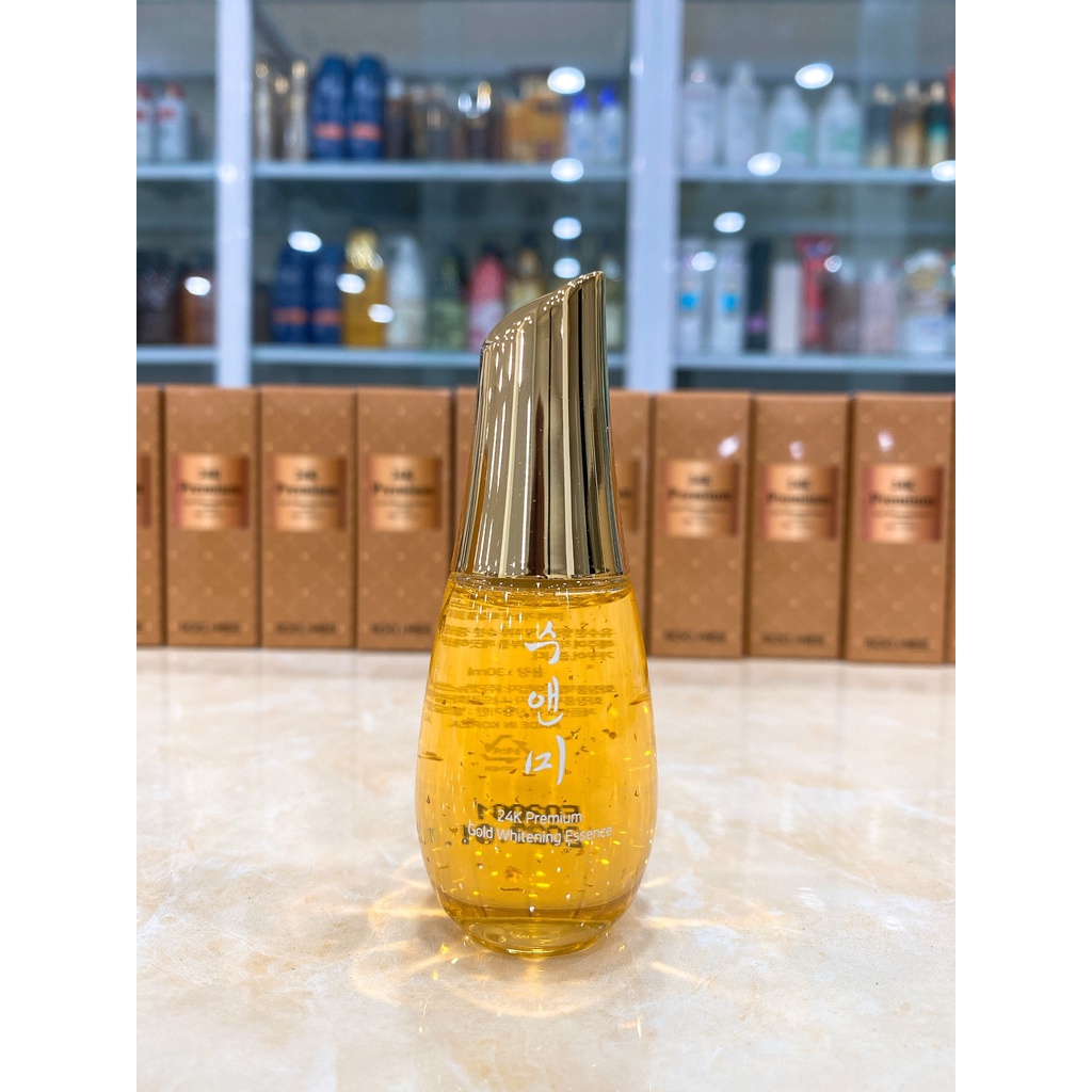Serum Vàng 24k Soo &amp; Mee Premium Gold Whitening Essence Hàn Quốc 30ml