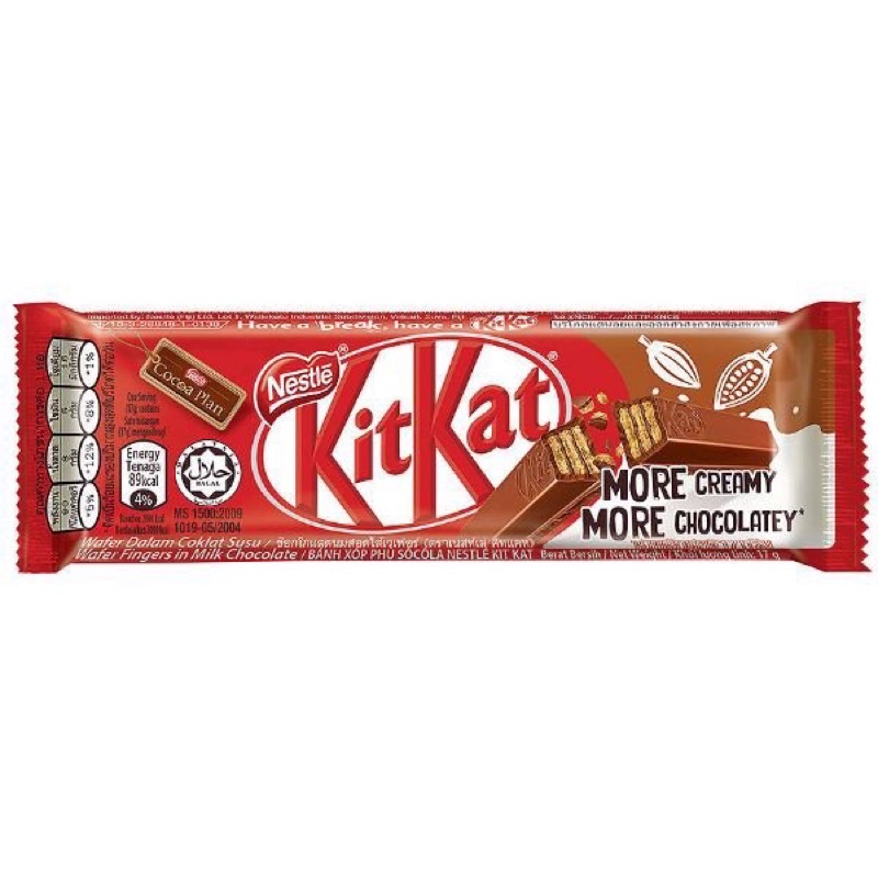 Bánh Xốp Phủ Socola Nestle Kitkat ( 17gr / Thanh )
