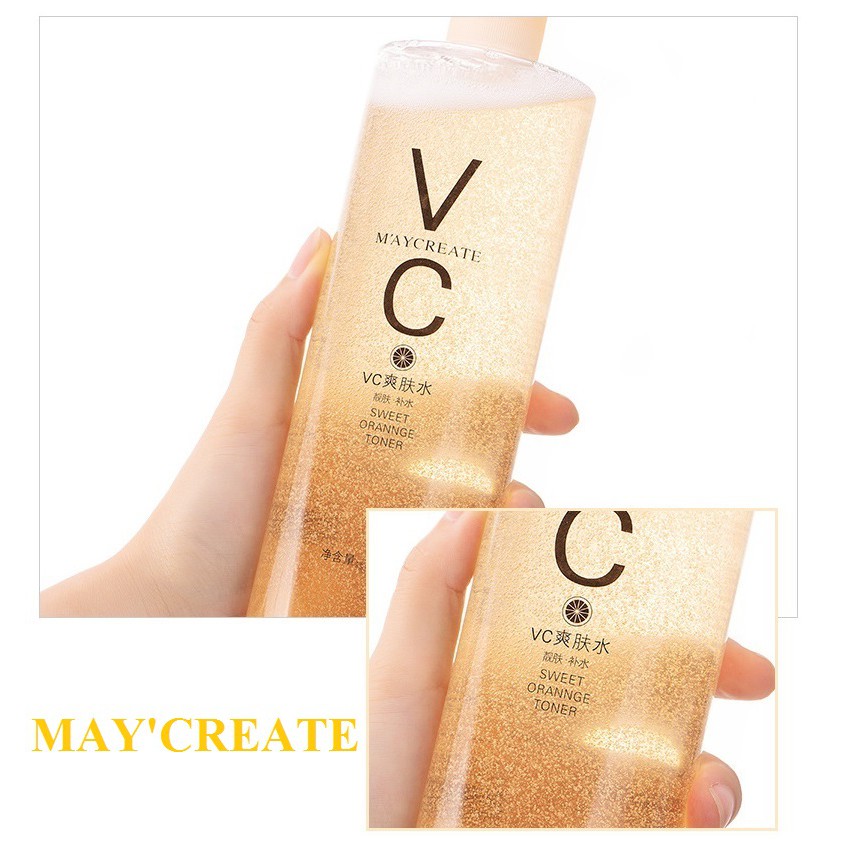 Toner dưỡng da Maycreate VC Sweet Orange 500ml