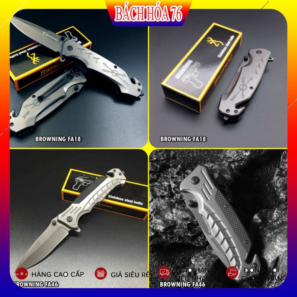 DAO PHƯỢT GẤP CÁC LOẠI BROWNING - COLUMBIA - JEEP - THỤY SỸ...