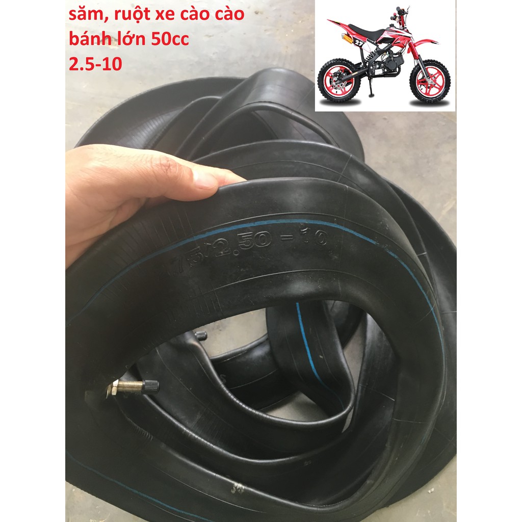 [CHÍNH HÃNG] SĂM RUỘT XE CÀO CÀO 2.50-10 50CC