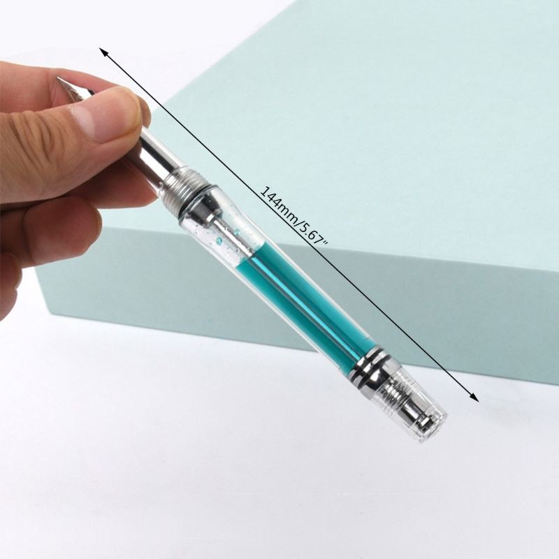 Bút Bơm Mực Trong Suốt Ngòi 0.38 / 0.5mm