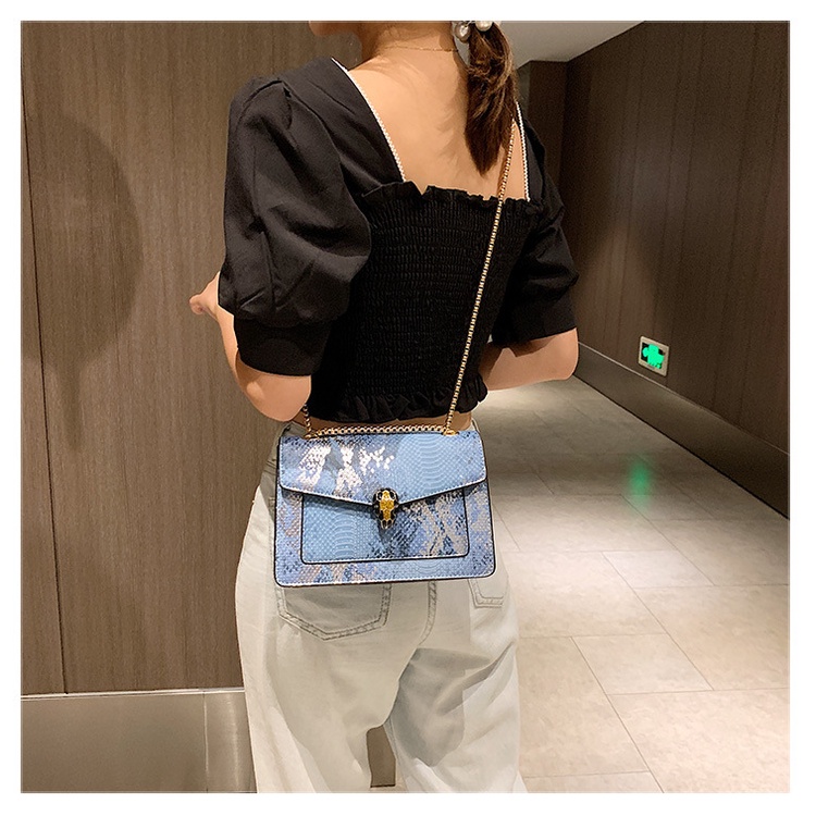 Túi Đeo Vai Họa Tiết Da Cá Sấu Thời Trang Phong Cách Âu Mỹ Cho Nữ 2022