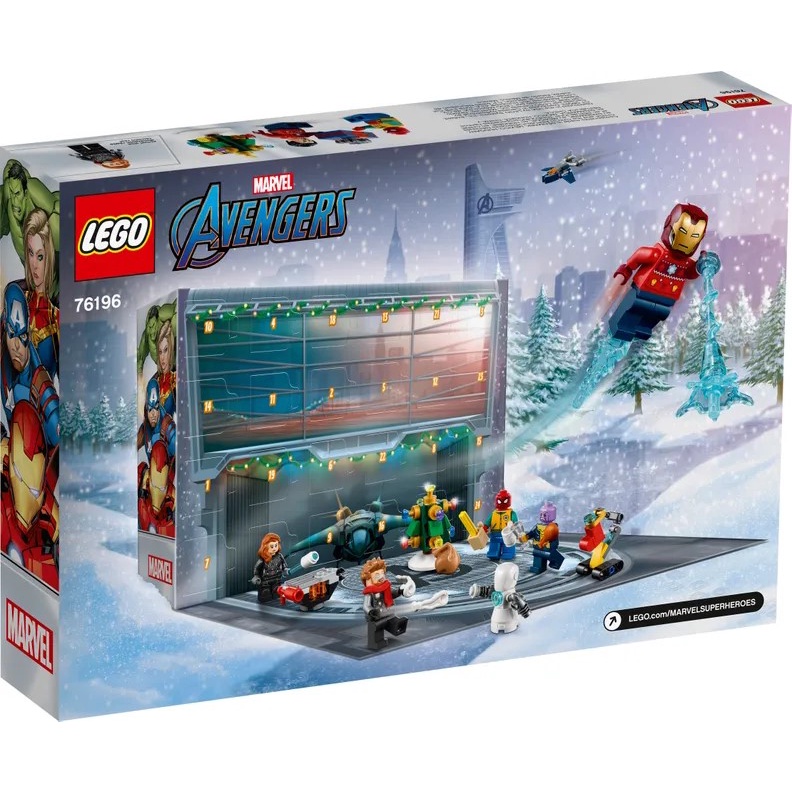 LEGO 76196 Marvel Super Heroes - Lịch Giáng Sinh Marvel 2021