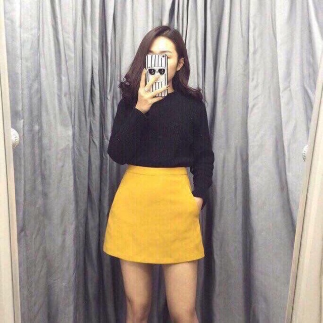 CHÂN VÁY CHỮ A ZARA