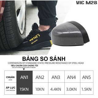 Giầy bảo hộ lao động siêu nhẹ VIC M28