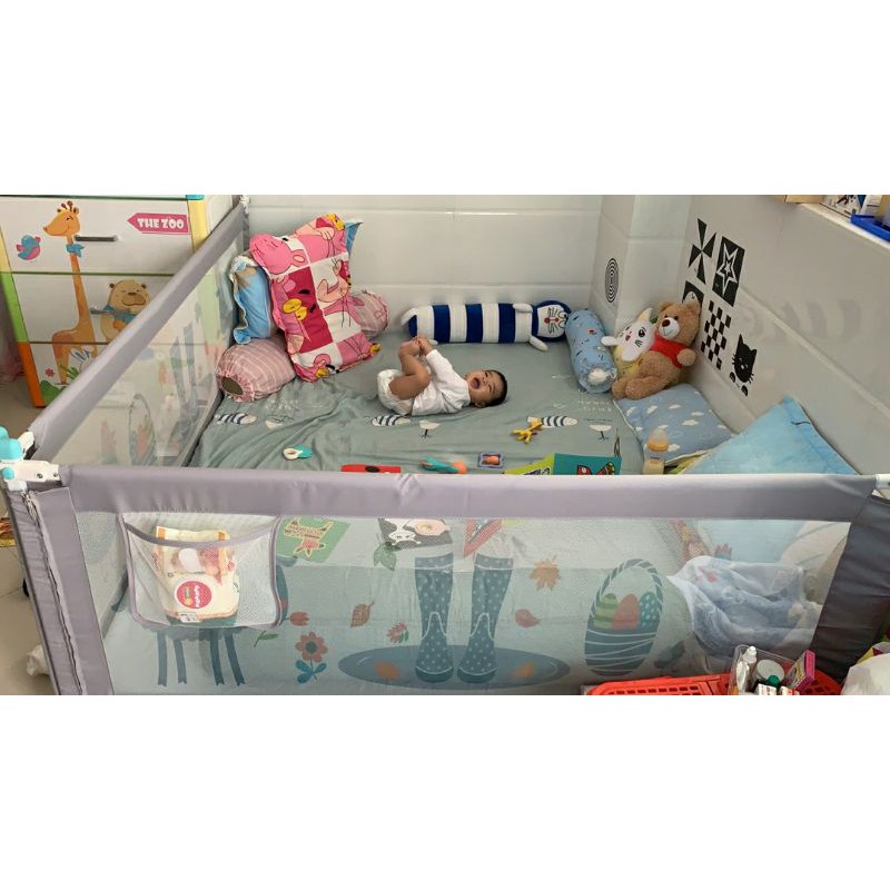 Combo 2 thanh chắn giường (1m6+2m) , (2mx1m8), 2mx2m2