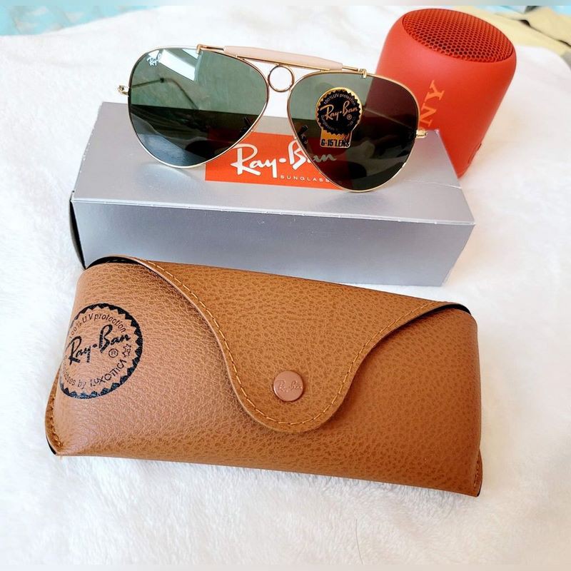 Kính Mát Rayban Aviator Shooter RB3138 Shooter (58-09-135) Dáng Aviator cách điệu