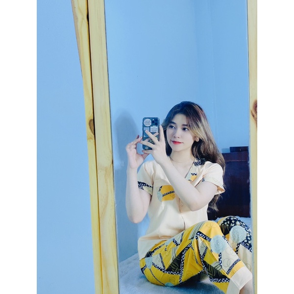 ☘️☘️BỘ PIZAMA CHẤT LỤA HÀN PHỐI 💐💐 | BigBuy360 - bigbuy360.vn
