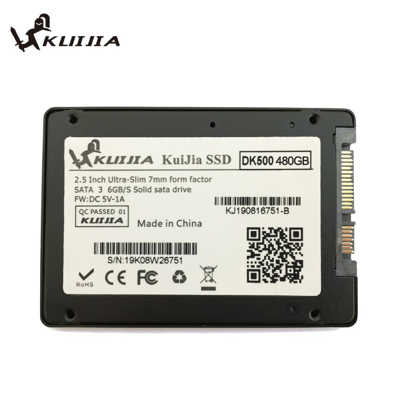 SSD KUIJIA 480G chuẩn Sata 3 2,5inch - New - BH 36 Tháng