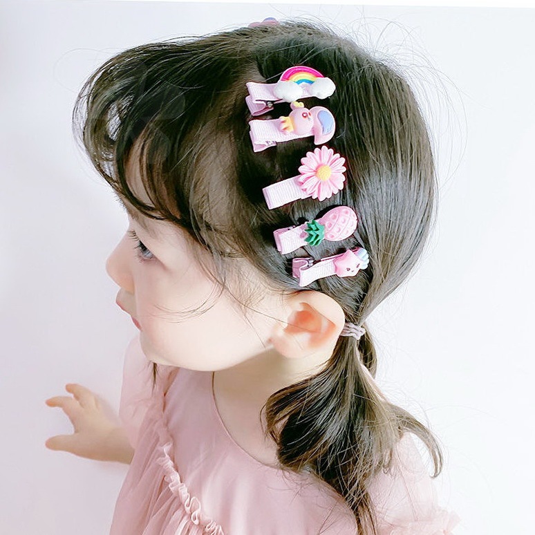 Kẹp Tóc Hình Trái Cây Đáng Yêu Cho Bé Gái