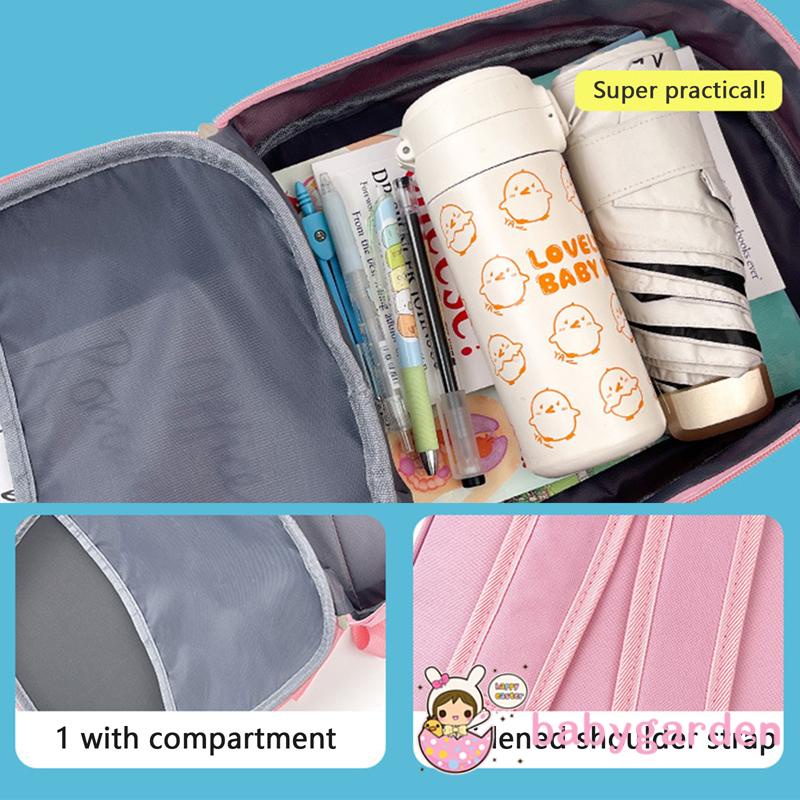 Ba Lô Đi Học Cứng Họa Tiết Hoạt Hình Có Thể Điều Chỉnh Cho Bé Mẫu Giáo