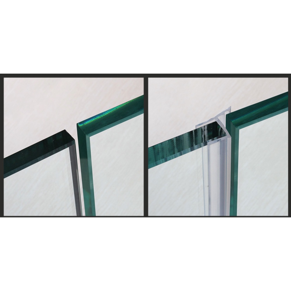 Combo 2.2m Gioăng chữ H chắn nước cabin tắm Hiwin SP-053-2.2