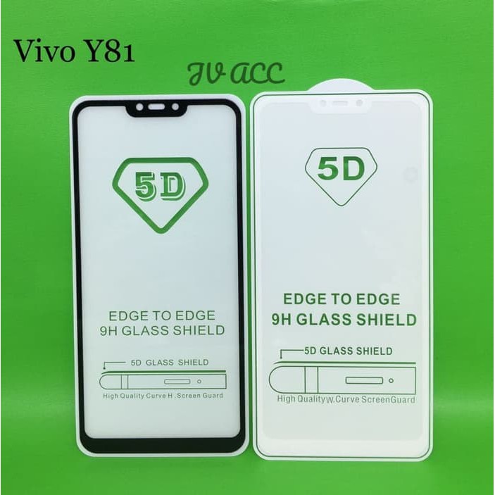 Kính Cường Lực 5d Mới 2018 Cho Vivo V7 / V7 Plus / V9 / Y71 / Y83 / Y81 / V11 / V11 Pro / V5