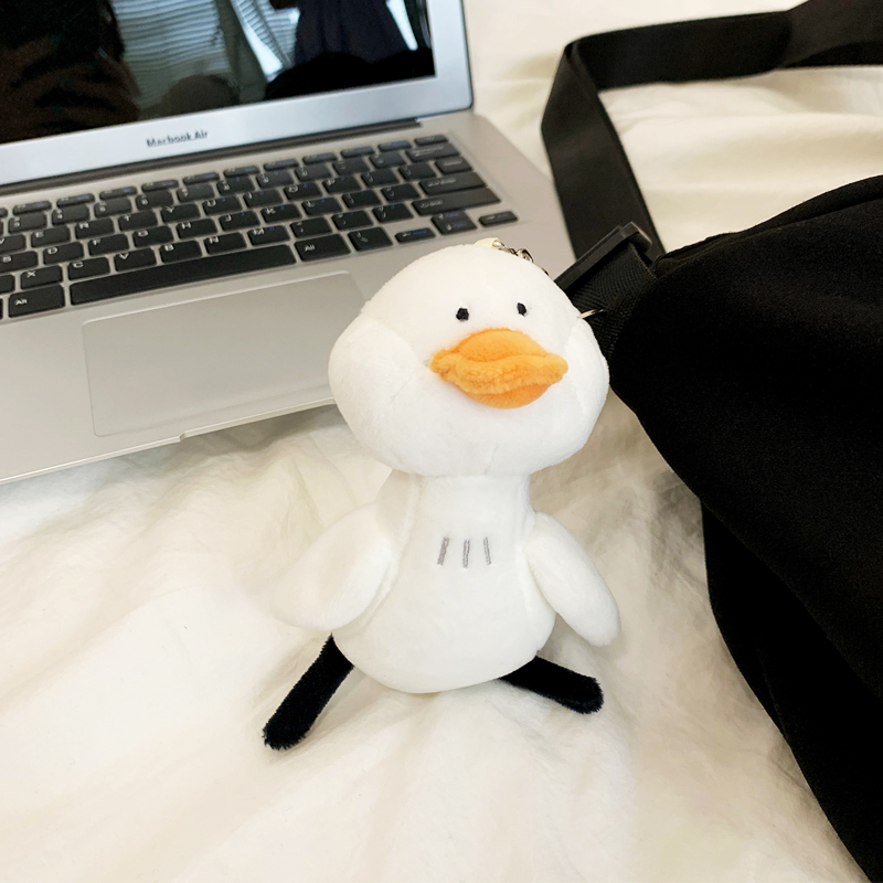 Móc Khóa Thú Nhồi Bông Hình Vịt Con Đáng Yêu