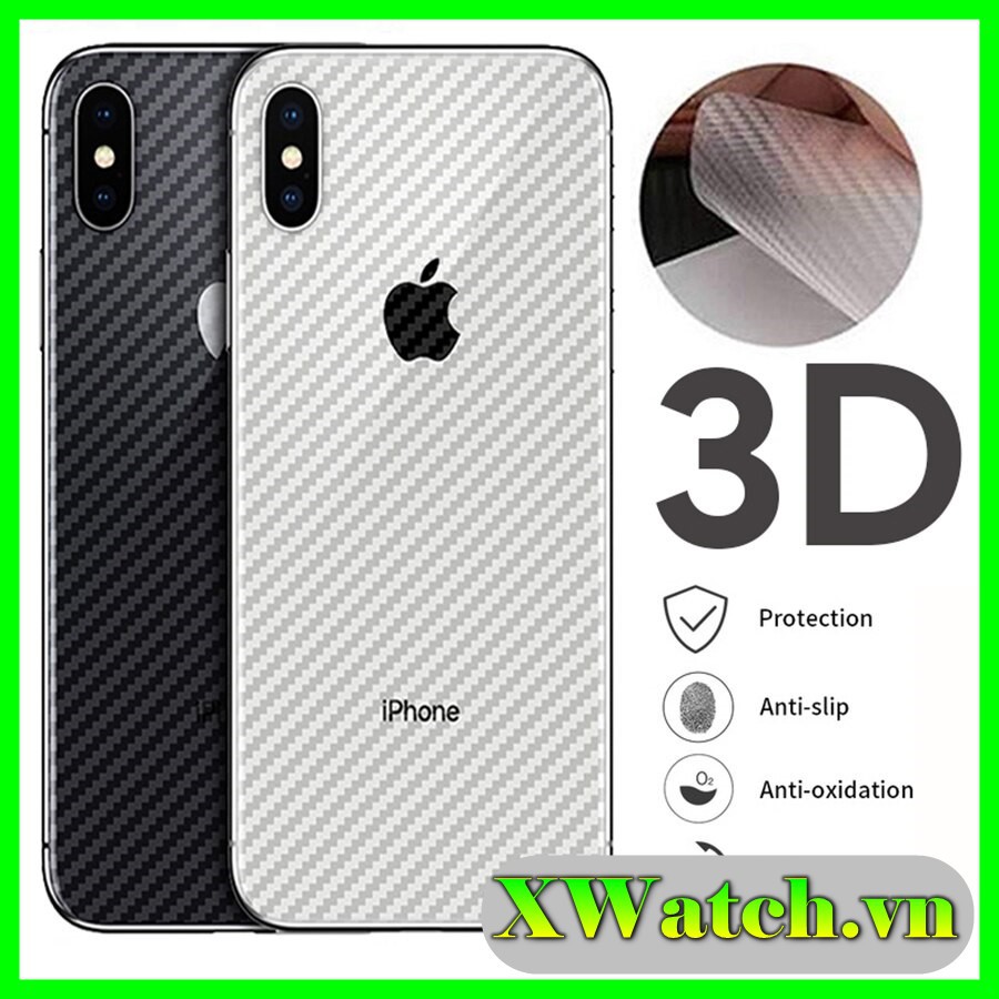 Dán Cacbon , Carbon iPhone 13 pro max 12 mini 12 pro max 6/7/8, iphone X/XS , iphone XR , iphone 11/11pro/max ...