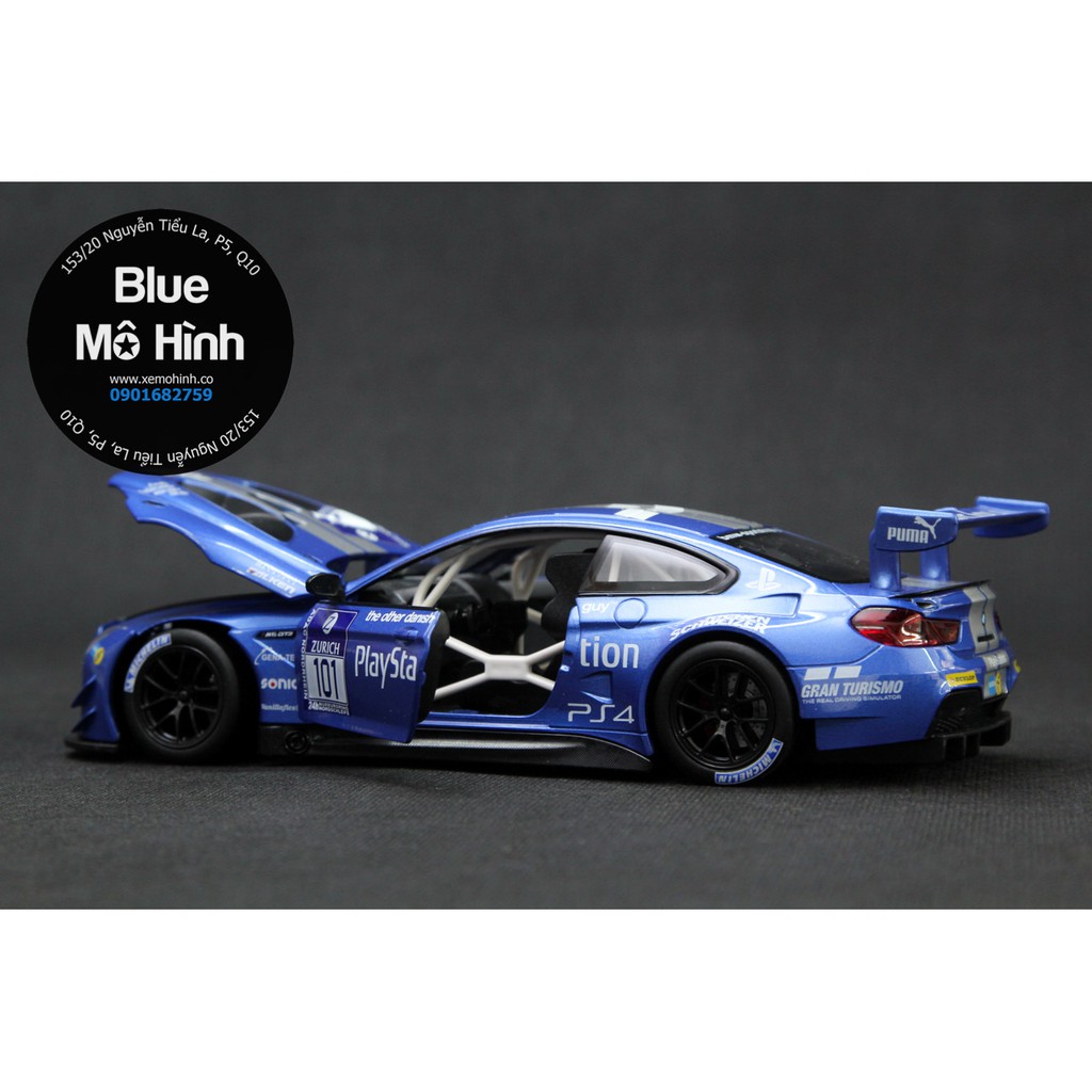 Blue mô hình | Xe mô hình BMW M6 GT3 1:24