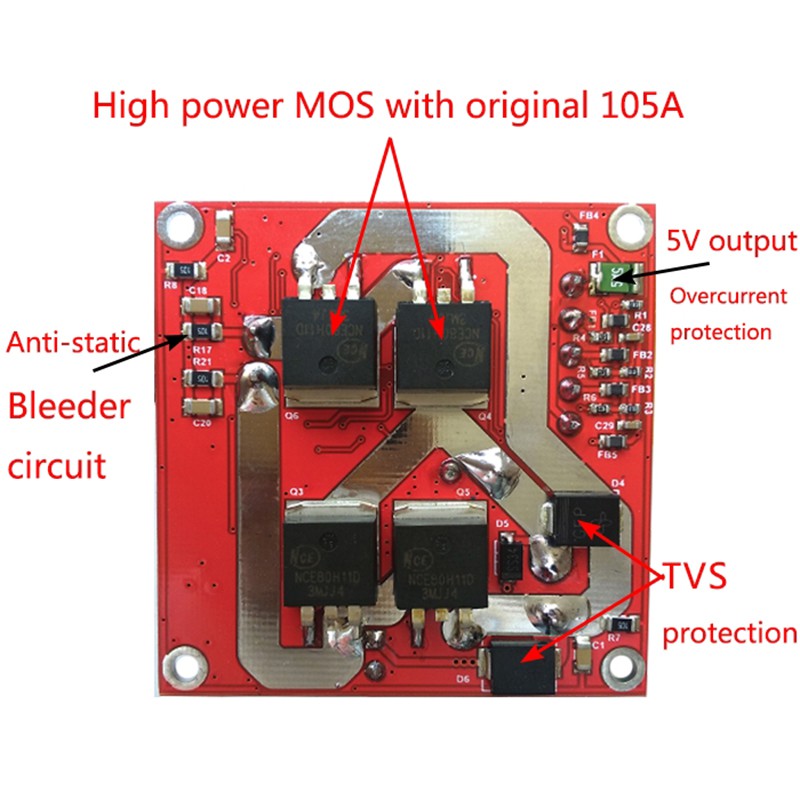 1 Bảng Mạch Điều Khiển Tốc Độ Động Cơ DC PWM CCW 12v 24v 36v